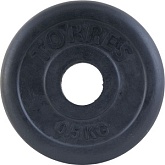 Torres (PL506105) Диск обрезиненный 0,5кг