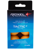 Мяч для настольного тенниса Roxel 1* Tactic УТ-00015361 оранжевый, 6 шт.