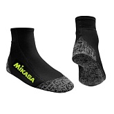 Носки для пляжного волейбола "MIKASA", арт.MT951-0078, 85% нейлон, 15% эластан, черный