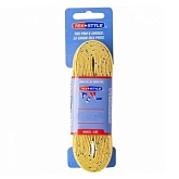 Шнурки для коньков Texstyle DOUBLE BLUE LINE WAXED 1510MT-YL-244