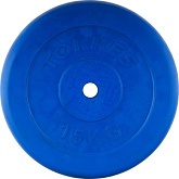 Torres (PL504215) Диск обрезиненный 15кг синий