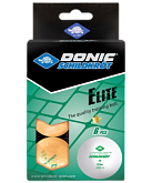 Мяч для настольного тенниса Donic 1* Elite УТ-00019022 оранжевый 6 шт.