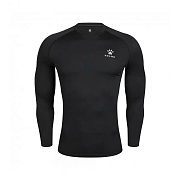 Футболка с длинным рукавом "KELME Tech fit", арт.3891113-000, полиэстер, спандекс, черн