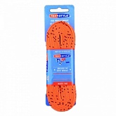 Шнурки для коньков Texstyle с пропиткой 1810MT-274 оранжевый