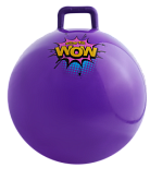 Мяч-попрыгун с ручкой Starfit GB-411 антивзрыв, 650 гр, фиолетовый, 55 см