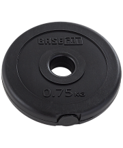Диск пластиковый BASEFIT BB-203 0,75кг УТ-00019751